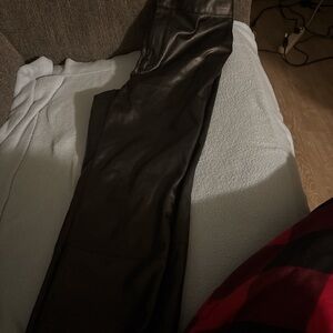 Express Black Satin Pants